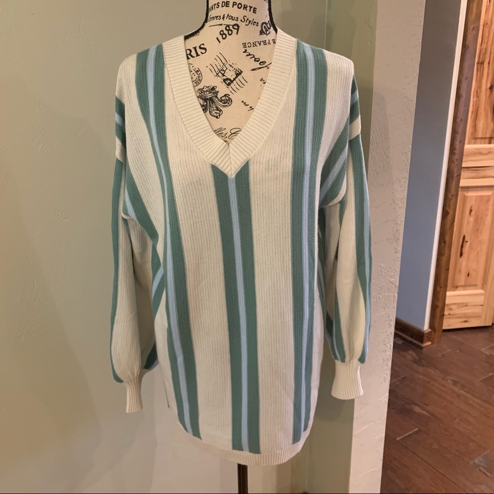 Wild Fable lightweight striped tunic sweater Size S